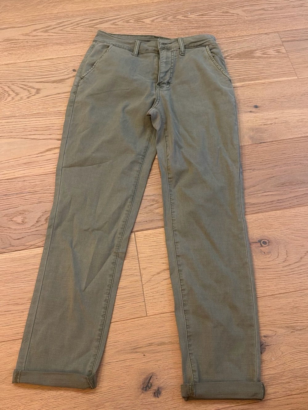 Women’s Olive Green Casual Pants